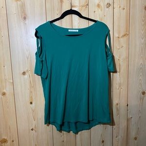 Green XL Adreamly with Cut-Out Shoulders